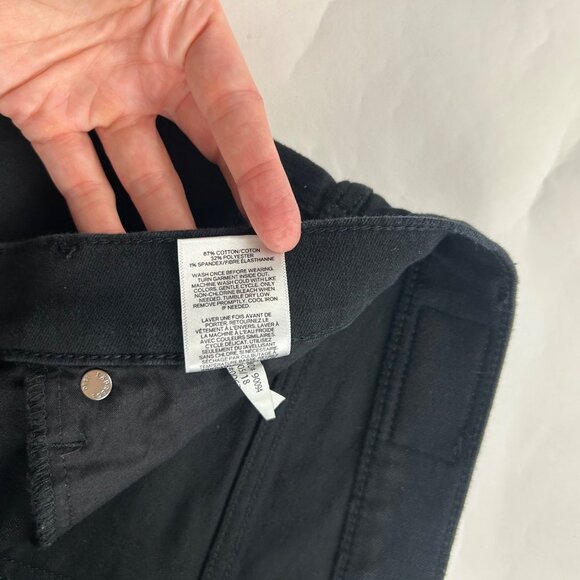 Express Black Stretch Denim Bootcut Jeans 10R - Picture 5 of 7